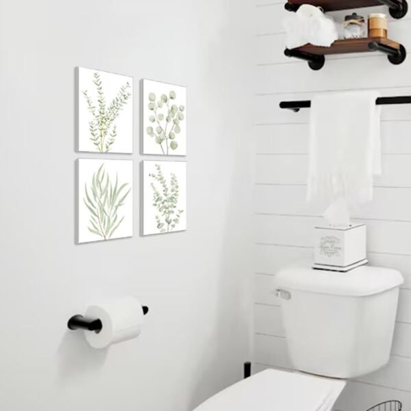 14d63d1a-d2d6-458b-bbd7-7f5b6753a7df.jpg Set of 4 Botanical Canvas Art - Minimalist Boho Framed Prints