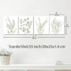 71aa044f-68d9-4823-968f-9576856dbb25.jpg Set of 4 Botanical Canvas Art - Minimalist Boho Framed Prints