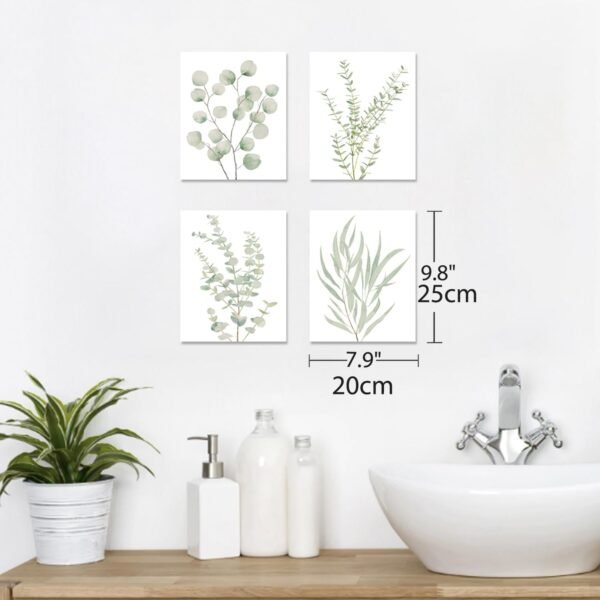 cf0220d4-8913-4005-ab29-728e3f43f502.jpg Set of 4 Botanical Canvas Art - Minimalist Boho Framed Prints