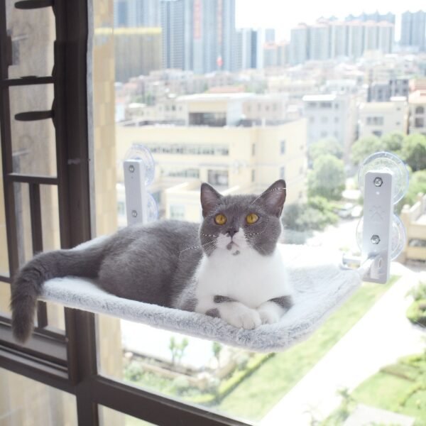 0eff46ae-60e8-41a3-bcdb-6d7ce3db7ada.jpg Cat Window Hammock – Strong Suction Cup Window Bed for Indoor Cats