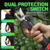 4faab686-9428-46ec-a13a-bf8d35d0fe70.jpg best cordless electric pruning shears 2 Powerful Batteries