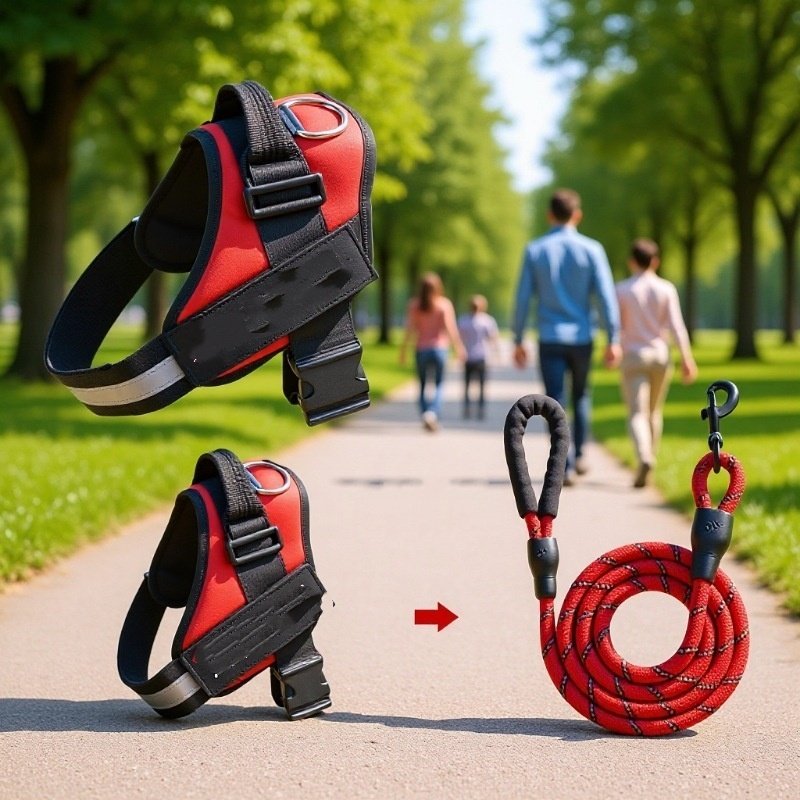 : Vest-style Dog Harness