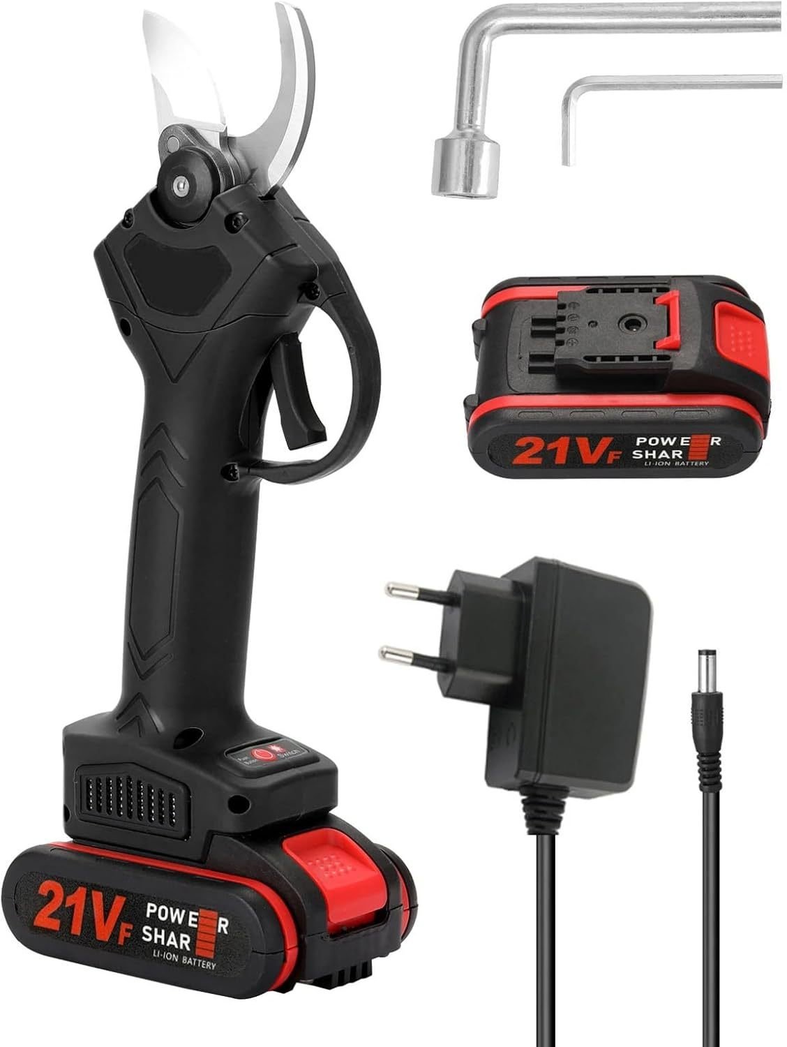 best Cordless Electric Pruning Shears 2 Powerful Batteries