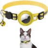 7bbbfd4d-e8b5-4376-bdec-883042e6300f.jpg Reflective Collar Waterproof Holder Case For Airtag Air Tag Airtags Protective Cover Cat Dog Kitten Puppy Nylon Collar