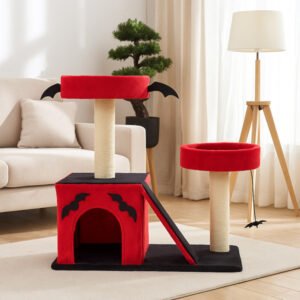 c3fdc040-3108-4856-a267-4299425efc94.jpg Halloween Cat Tree – Gothic Cat Tower with Condo & Scratching Posts