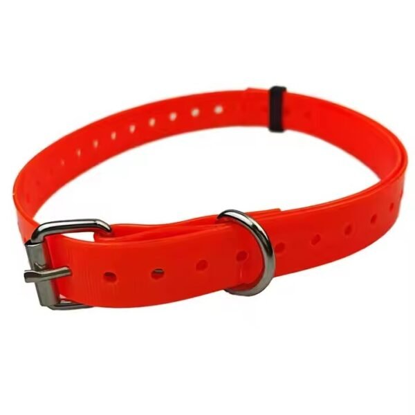 03e652d2-d4d2-4d30-8115-48950e9d15e9.jpg Waterproof TPU Dog Collar Replacement Strap – Ultimate 34-Hole Adjustable Band with Metal Buckle
