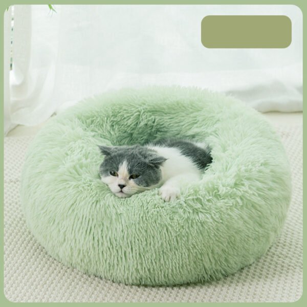 049e51ca-6824-4efb-a978-e1e08b95dedb.jpg Plush Donut Dog Bed – Ultimate 9-Size Comfort Dogs Love