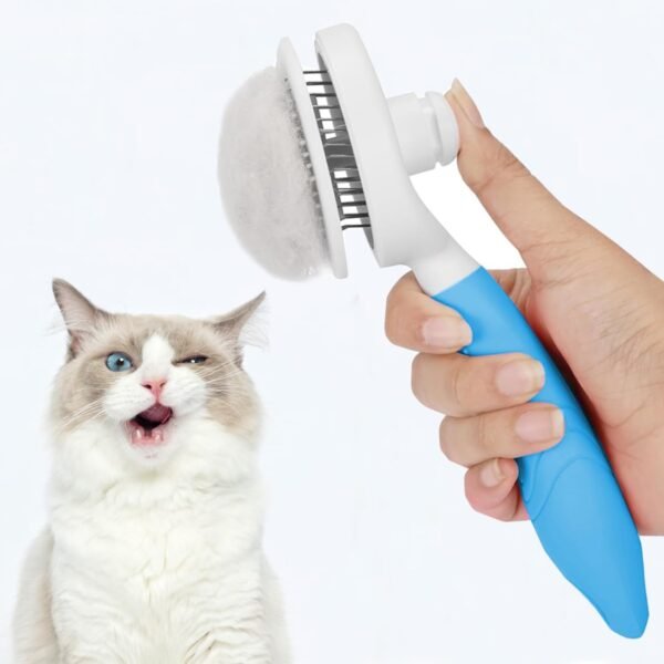 0a0f2d3d-3090-41a1-95b5-72e34158c2ad.jpg Self Cleaning Pet Brush: Ultimate 5-in-1 Grooming Tool Pets Love