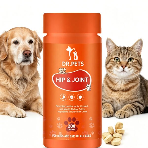Dog Cat Joint Chews – Glucosamine Chondroitin MSM dog cat joint chews