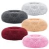 Plush Round Dog Bed – Ultimate 60cm Comfort Dogs Love