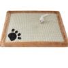 cat-scratch-mat-with-mouse-toy cat scratch mat with mouse toy