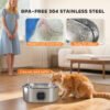 1f26466c-bfe3-4a6d-924f-d2f16e6d0feb.jpg 7L Stainless Steel Cat Fountain – Ultimate 246 oz. Hydration Cats Love