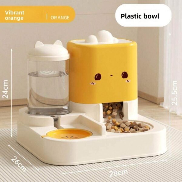 Anti Spill Pet Feeder Water Bowl – Ultimate 2-in-1 Set Pets Will Love