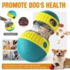 Adjustable Treat Ball – Ultimate 2-in-1 Puzzle Toy Dogs Love