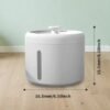 2fd3cd23-011e-4f63-9f3b-95cdb74debaf.jpg 2.5L USB Cat Water Fountain – Quiet & Easy-Clean Pet Dispenser
