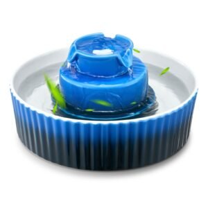 Ceramic cat water fountain for chin acne 2.1L cupcake design Ceramic cat water fountain for chin acne 2.1L cupcake design