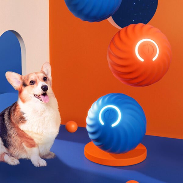 39f5671c-e966-420b-8d3d-b9c92c4a298f.jpg Automatic Bouncing Dog Ball Toy - Ultimate Self-Rolling Fun Your Dog Will Love (2 Modes)