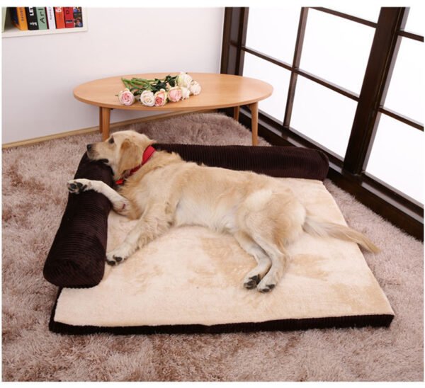 Corduroy Dog Sofa Bed – Ultimate 4-Size Comfort Dogs Love