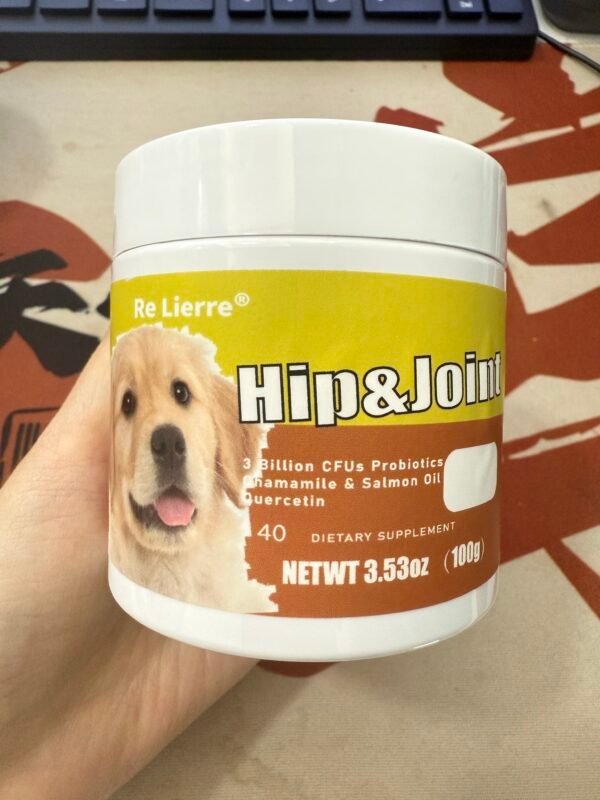 Dog Hip Joint Powder – Ultimate 40-Serving Happy Dog Support
