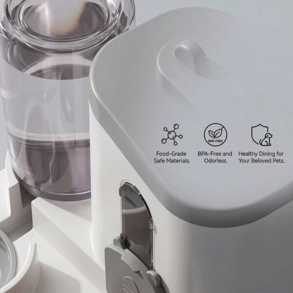 best Large Capacity Gravity Pet Feeder Water Dispenser – Ultimate 2-in-1 Automatic Feeding Set