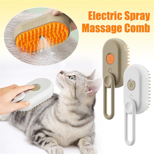 Steam Massage Pet Brush Steam Massage Pet Brush