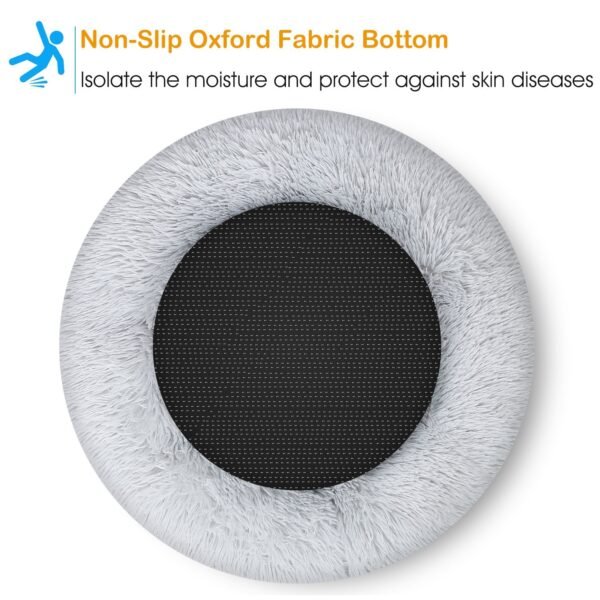 Plush Round Dog Bed – Ultimate 60cm Comfort Dogs Love