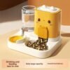 Anti Spill Pet Feeder Water Bowl – Ultimate 2-in-1 Set Pets Will Love
