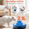 7ce0ef3e-71a4-41fa-b4d4-2e9f96c90976.jpg BEST Ceramic Cat Water Fountain for Chin Acne – Gentle 2.1L Design