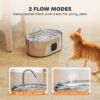 9675027c-2558-49ad-a7be-c41cdbd66c43.jpg 7L Stainless Steel Cat Fountain – Ultimate 246 oz. Hydration Cats Love