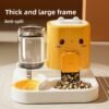 Anti Spill Pet Feeder Water Bowl – Ultimate 2-in-1 Set Pets Will Love