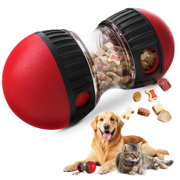 Adjustable Treat Ball – Ultimate 2-in-1 Puzzle Toy Dogs Love