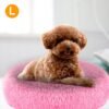 Plush Round Dog Bed – Ultimate 60cm Comfort Dogs Love
