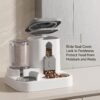 best Large Capacity Gravity Pet Feeder Water Dispenser – Ultimate 2-in-1 Automatic Feeding Set