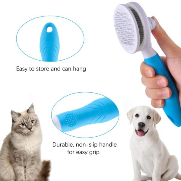 f9c577d7-e874-4936-ad21-f8faa1437f1c.jpg Self Cleaning Pet Brush: Ultimate 5-in-1 Grooming Tool Pets Love