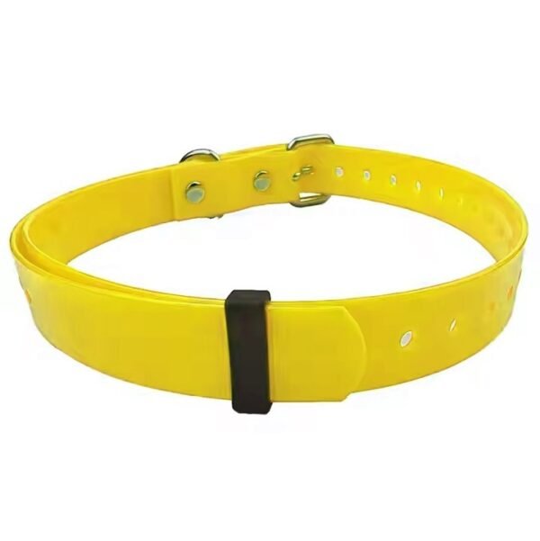 fc5ce580-a647-4492-905b-b7f527b8ec88.jpg Waterproof TPU Dog Collar Replacement Strap – Ultimate 34-Hole Adjustable Band with Metal Buckle