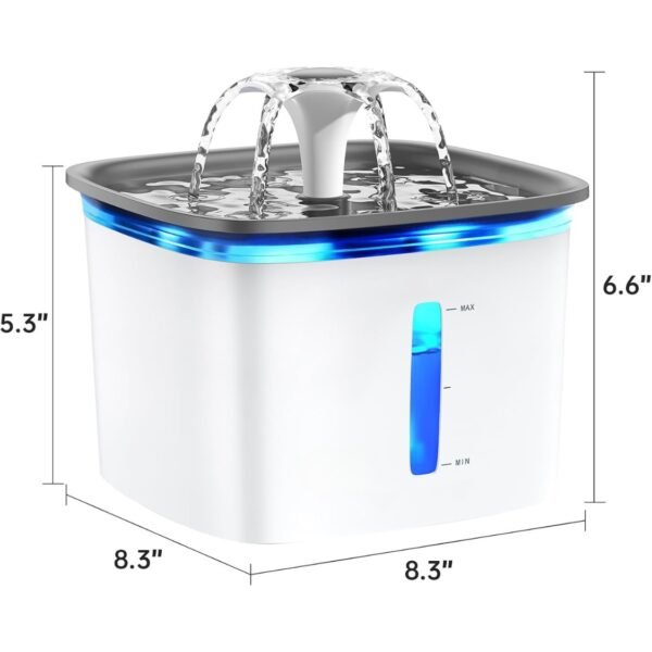 ebfb2b40-6e08-4505-8c22-3136b4bff5ac.jpg Automatic Pet Water Fountain – Award-Winning 95oz Fresh Water Dispenser Pets Love